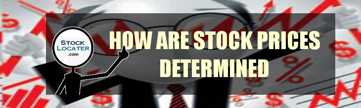 how are stock prices determined